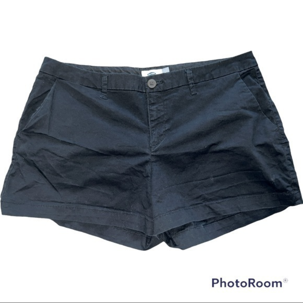 Old Navy‎ Black Chino Shorts Size 12